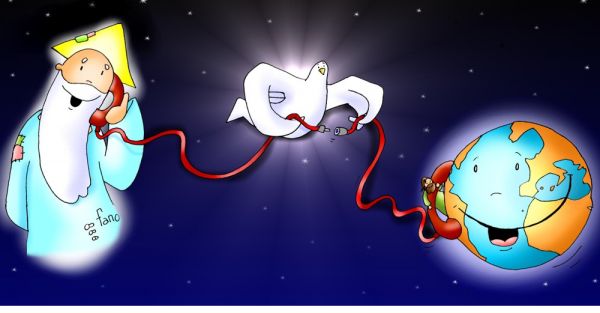 Cronaca: Indagato Dio intercettato al telefono con il Primo Ministro San Pietro.