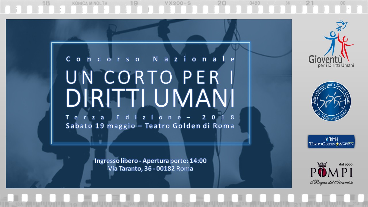 ANNUNCIO STAMPA – UN CORTO PER I DIRITTI UMANI