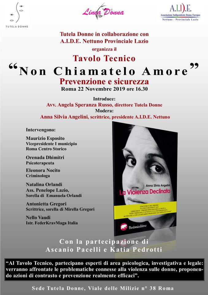 COMUNICATO: Per la Giornata Internazionale contro la Violenza sulle Donne.