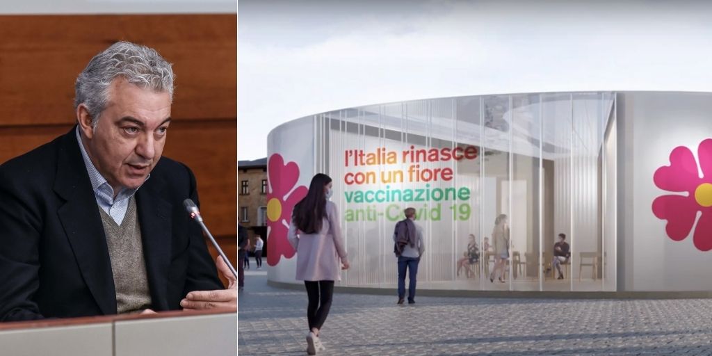 Presentata la campagna vaccino anti-Covid: primula di Boeri per rinascita